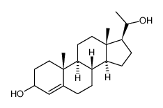 pregn-4-ene-3,20-diol结构式