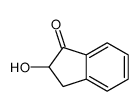 2-hydroxy-2,3-dihydroinden-1-one结构式