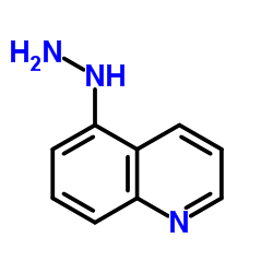 5-肼基喹啉结构式