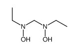 N-ethyl-N-[[ethyl(hydroxy)amino]methyl]hydroxylamine结构式