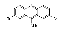 9-amino-2,7-dibromoacridine结构式