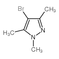 4-溴-1,3,5-三甲基吡唑结构式