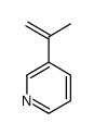 Pyridine, 3-(1-Methylethenyl)-结构式