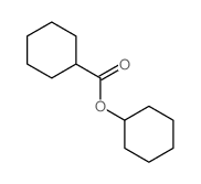 环己烷羧酸环己酯结构式