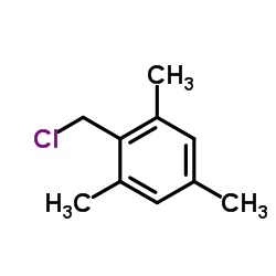 2,4,6-三甲基氯苄结构式
