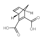 2,5-降冰片二烯-2,3-二羧酸结构式