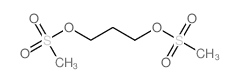 二(甲烷磺酸)1,3-丙二醇酯结构式