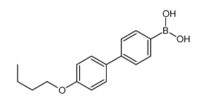 [4-(4-butoxyphenyl)phenyl]boronic acid结构式