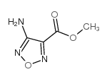 4-氨基-1,2,5-噁二唑-3-羧酸甲酯结构式