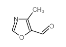 4-Methyl-1,3-oxazole-5-carbaldehyde结构式