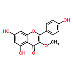 异山柰素结构式