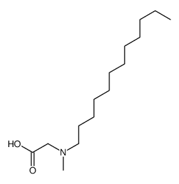 2-[dodecyl(methyl)amino]acetic acid结构式
