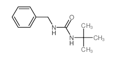 Urea,N-(1,1-dimethylethyl)-N'-(phenylmethyl)-结构式