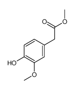 methyl 4-hydroxy-3-methoxyphenylacetate结构式
