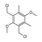 1,3-bis(chloromethyl)-2,5-dimethoxy-4,6-dimethylbenzene结构式