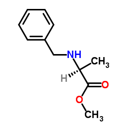 N-苄基丙氨酸甲酯结构式