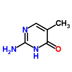 2-氨基-5-甲基-4-嘧啶醇结构式