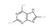 1H-Purine-2,6,8(3H)-trithione,7,9-dihydro-结构式