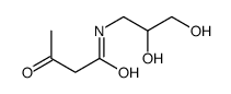 N-(2,3-dihydroxypropyl)-3-oxobutanamide结构式
