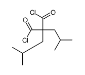 2,2-bis(2-methylpropyl)propanedioyl dichloride结构式