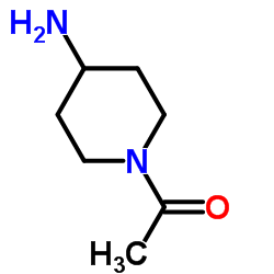 1-乙酰基-4-氨基哌啶结构式
