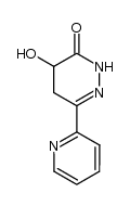 4-hydroxy-6-(pyridin-2-yl)-4,5-dihydropyridazin-3(2H)-one结构式
