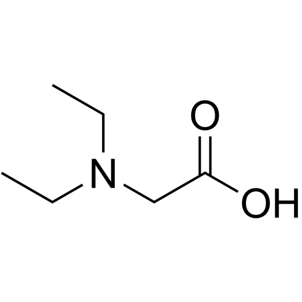 2-二乙氨基乙酸盐酸盐结构式