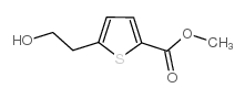 5-(2-羟基乙基)-2-噻吩羧酸甲酯结构式