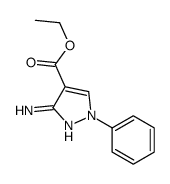3-氨基-1-苯基-1H-吡唑-4-羧酸乙酯结构式