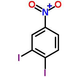 1,2-二碘-4-硝基苯结构式