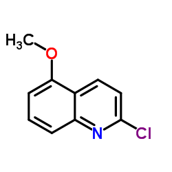 2-Chloro-5-methoxyquinoline结构式