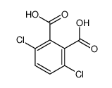 3,6-Dichlorophthalic acid结构式