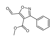 methyl 5-formyl-3-phenyl-1,2-oxazole-4-carboxylate结构式