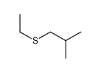 ETHYL ISOBUTYL SULFIDE结构式