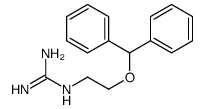 1-[2-(Diphenylmethoxy)ethyl]guanidine结构式