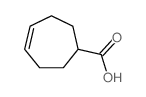 4-Cycloheptene-1-carboxylicacid结构式