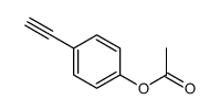 4-ETHYNYLPHENYL ACETATE结构式