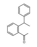 1-(2-(1-phenylethyl)phenyl)ethanone结构式
