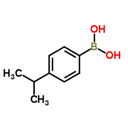 4-异丙基苯基硼酸结构式