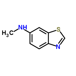 6-Benzothiazolamine,N-methyl-(9CI)结构式