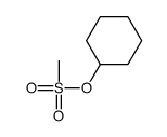 CYCLOHEXYLMETHANESULPHONATE结构式