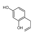 4-prop-2-enylbenzene-1,3-diol结构式