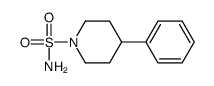 4-phenylpiperidine-1-sulfonamide结构式