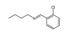 (2-Chlorobenzylidene)butylimine结构式