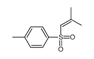1-methyl-4-(2-methylprop-1-enylsulfonyl)benzene结构式