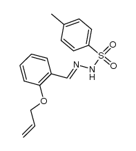 p-tolylsulfonylhydrazone of 2-(o-allyloxy)benzaldehyde结构式