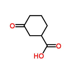 3-羰基-1-环己羧酸结构式