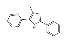 3-methyl-2,5-diphenyl-1H-pyrrole结构式