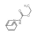 Hydrazinecarboxylicacid, 2-(phenylmethylene)-, ethyl ester结构式