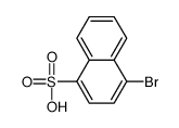 4-bromonaphthalene-1-sulfonic acid结构式